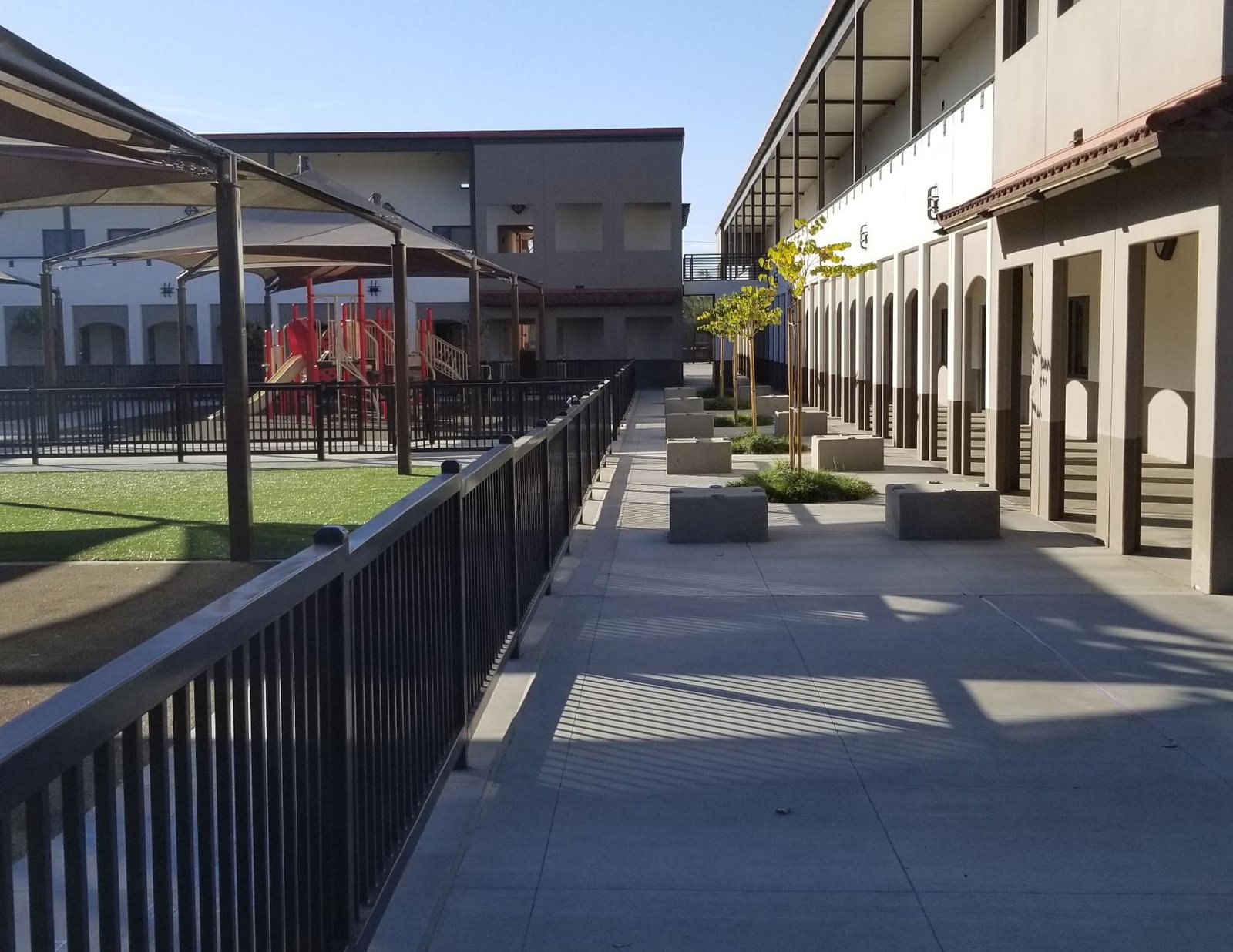 Washington campus outdoor area